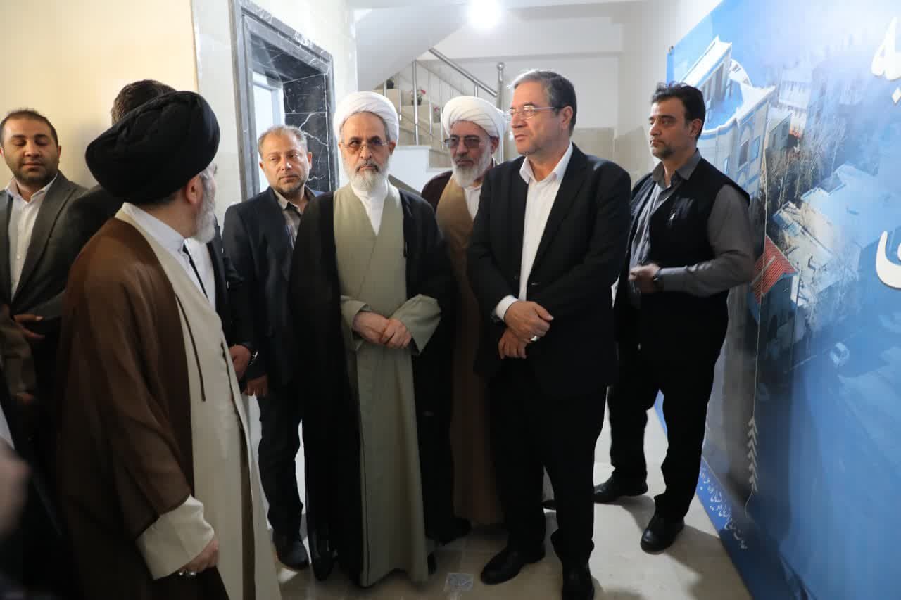 افتتاح ساختمان اداری مدیریت حوزههای علمیه برادران آذربایجانغربی + تصاویر