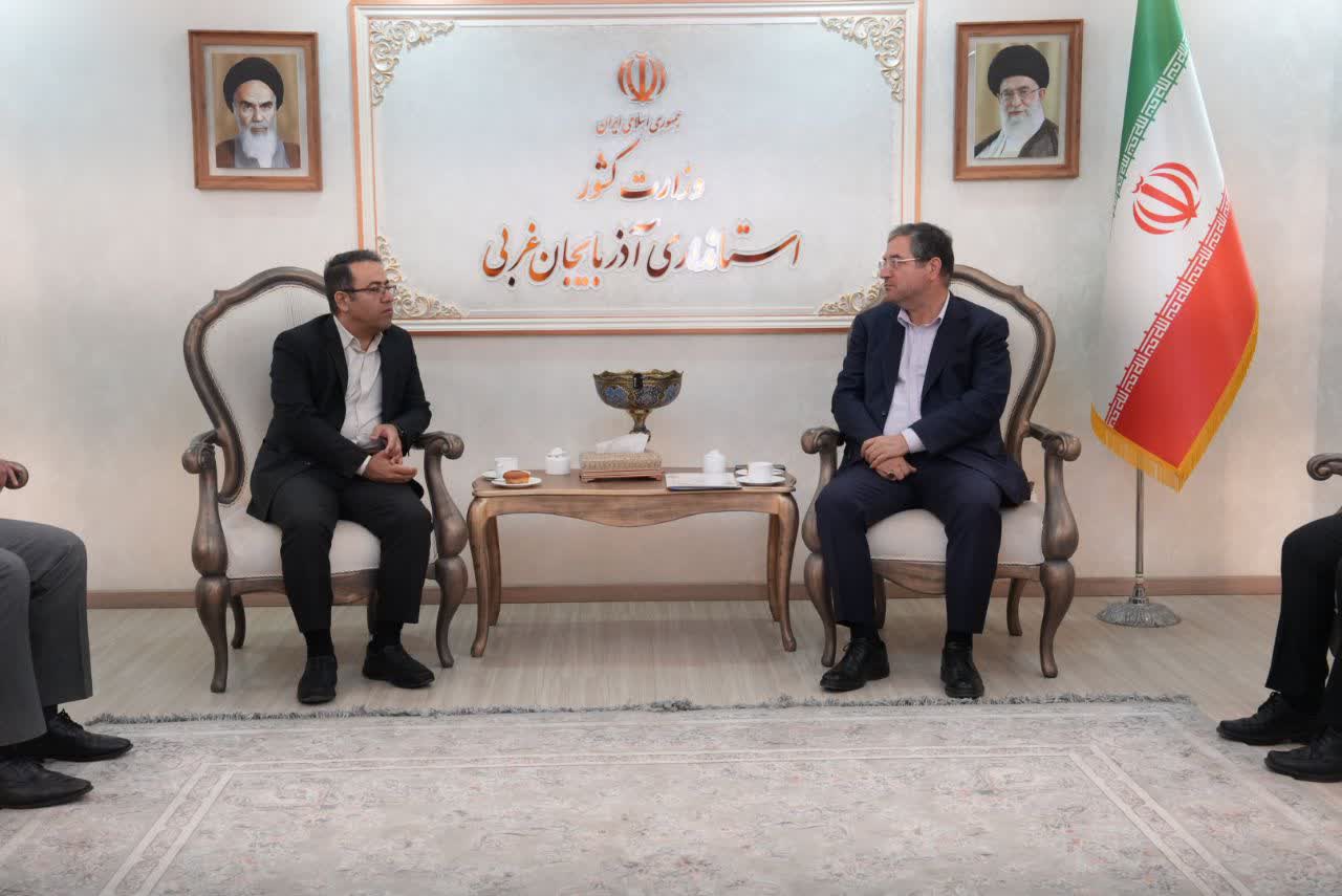 دیدار معاون فناوری و نوآوری وزیر علوم با استاندار آذربایجانغربی + تصاویر