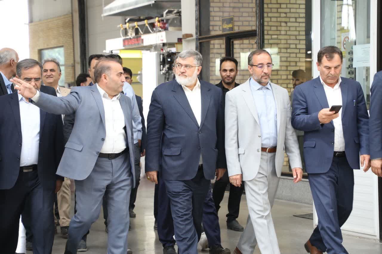 بازدید استاندار آذربایجان غربی از واحدهای تولیدی و صنعتی شهرستان میاندوآب + تصاویر
