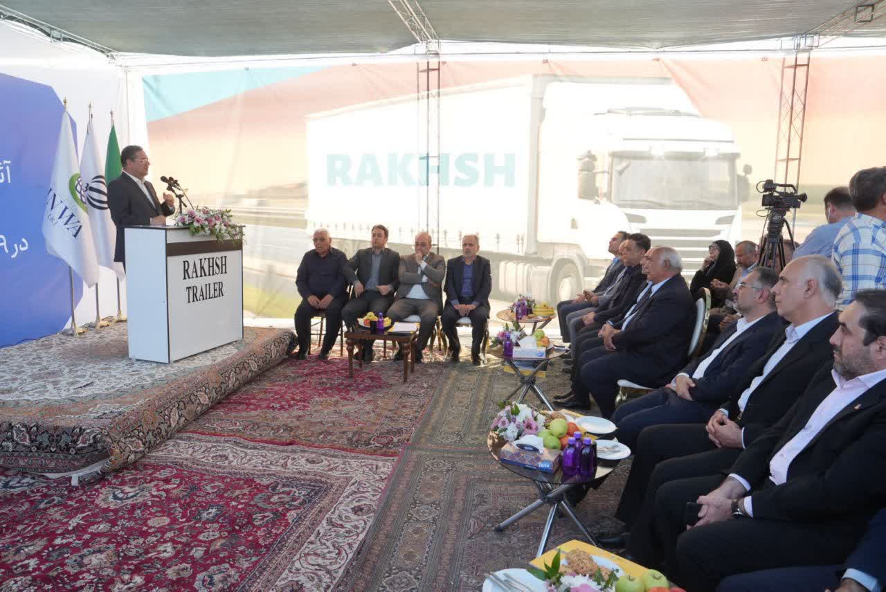 آغاز عملیات اجرایی احداث واحد تولیدی انواع تریلی در ارومیه + تصاویر