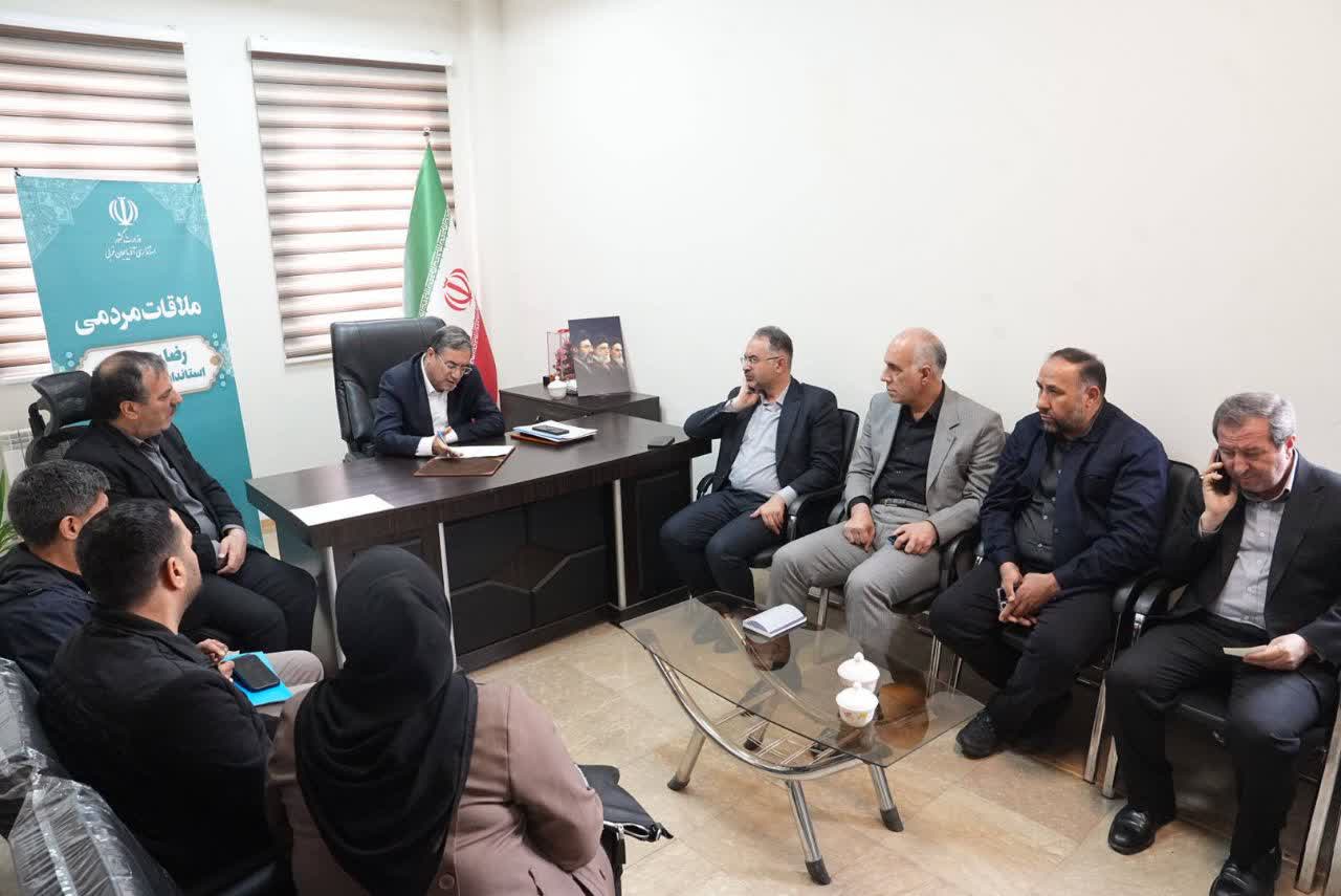 برگزاری ملاقات مردمی استاندار آذربایجان‌غربی + تصاویر