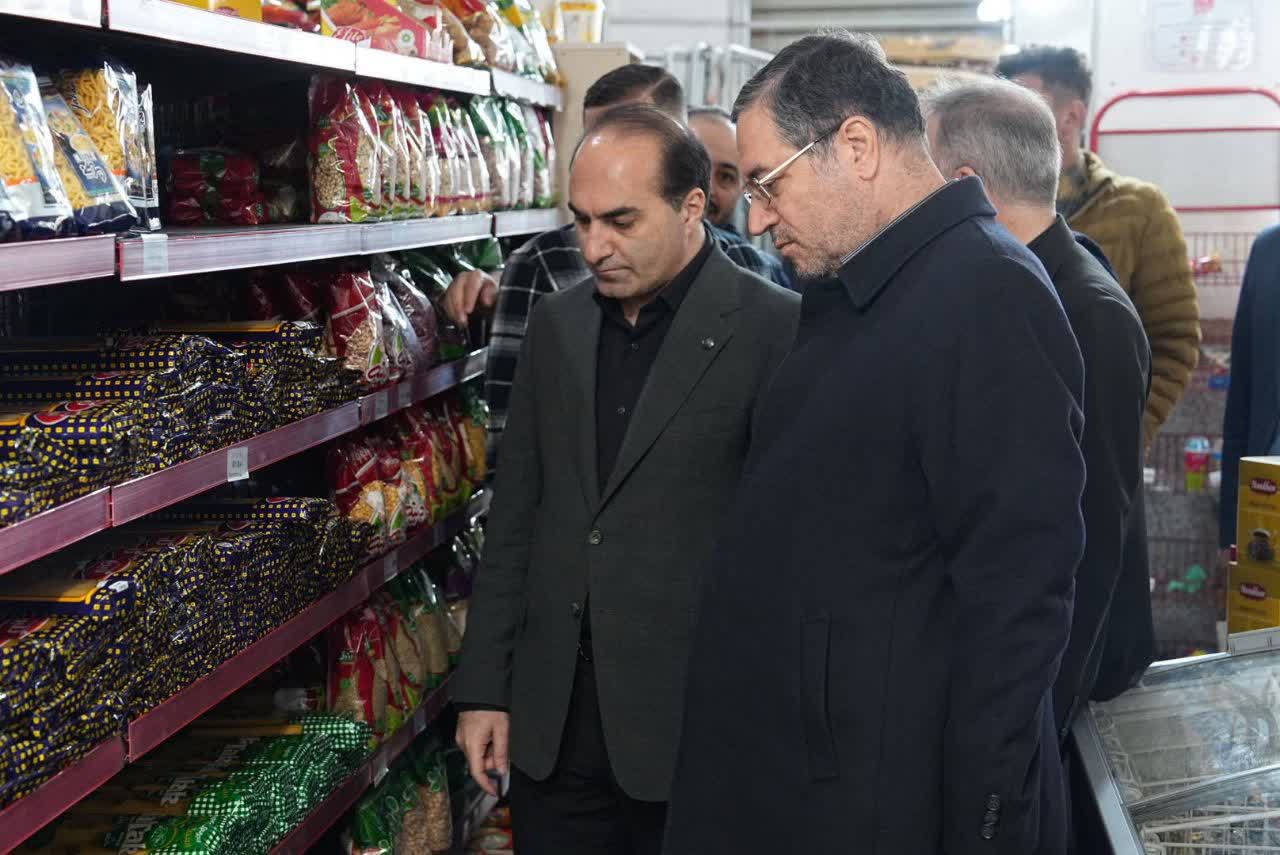 بازدید استاندار آذربایجان‌غربی از بازار شهرستان نقده + تصاویر