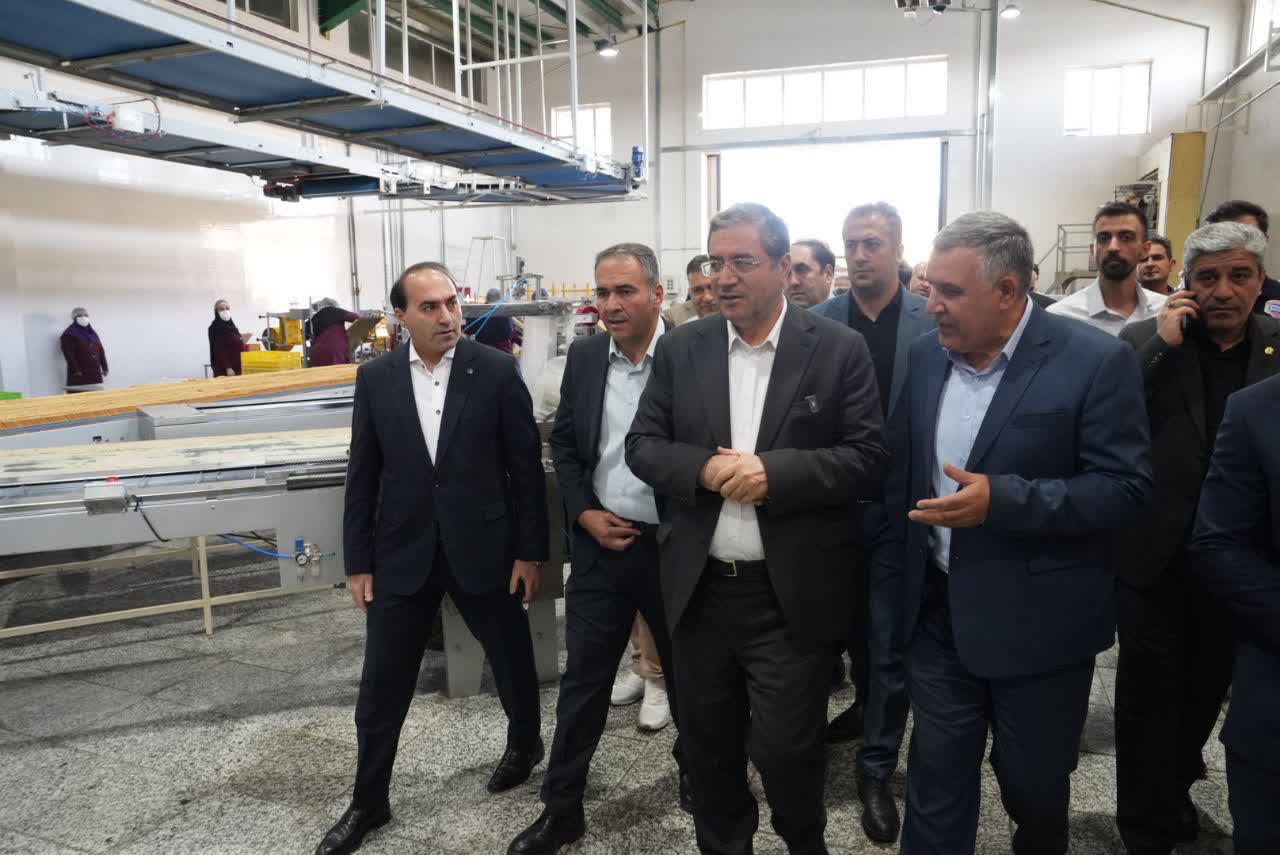 افتتاح طرح توسعه شرکت پوک پوک در ارومیه + تصاویر