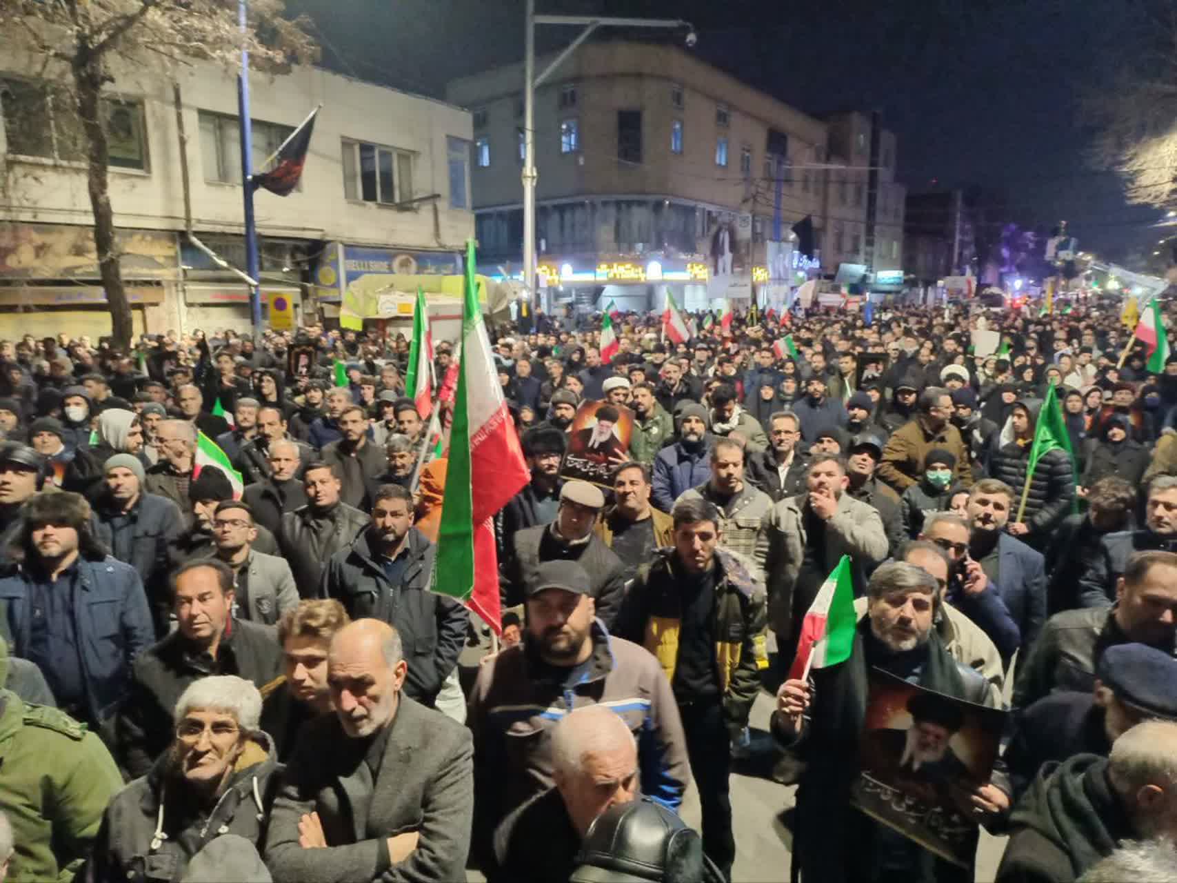 برگزاری آیین شهادت حضرت امام خامنه‌ای (قدس سره) در ارومیه + تصاویر