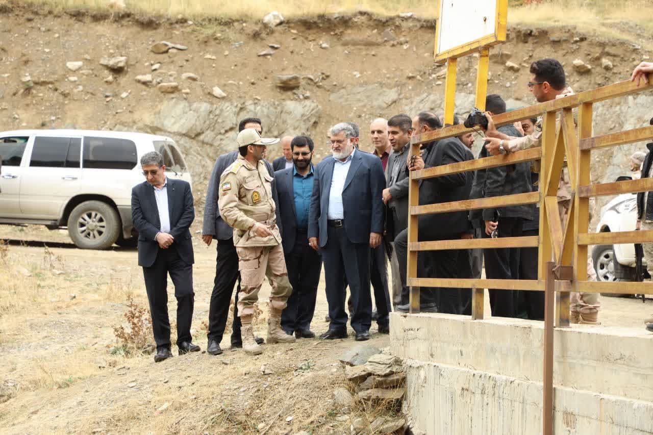 آلبوم تصویری / بازدید استاندار آذربایجانغربی از زیرساختهای بازارچه مرزی قاسم رش