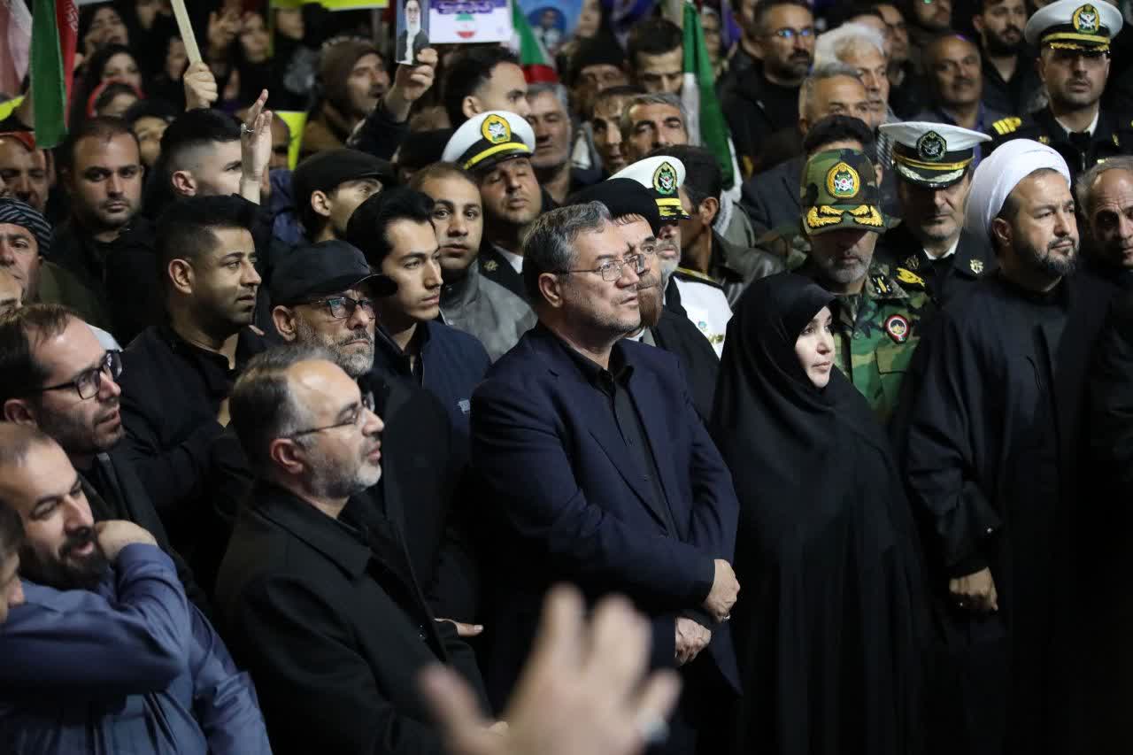 برگزاری مراسم مردمی چهلم رهبر شهید انقلاب در ارومیه + تصاویر