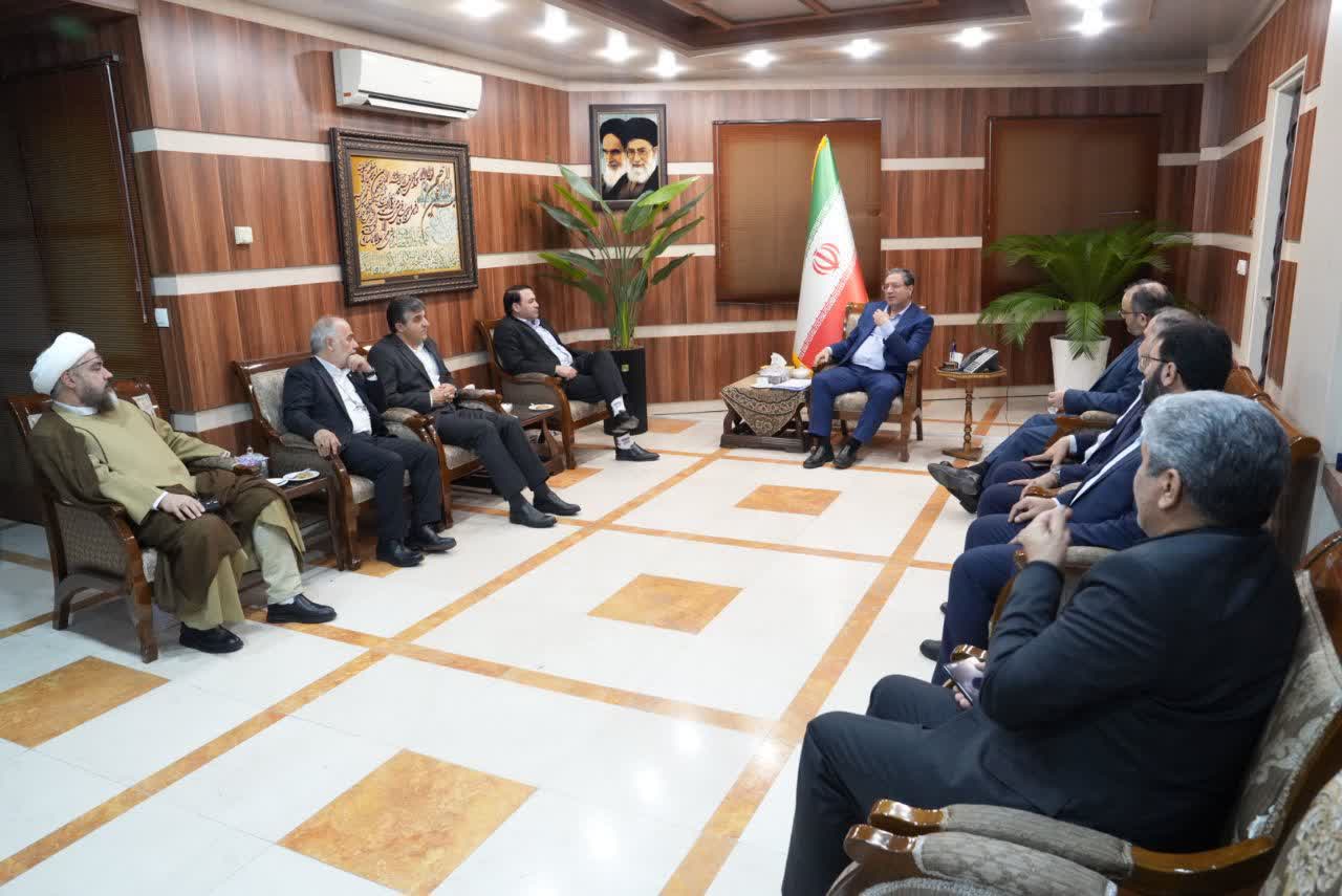 دیدار مدیرعامل بانک سپه با استاندار آذربایجانغربی + تصاویر