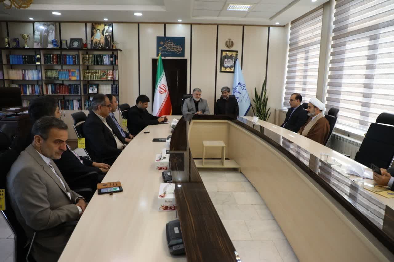 آلبوم تصویری / دیدار استاندار آذربایجانغربی با رئیس کل دادگستری استان