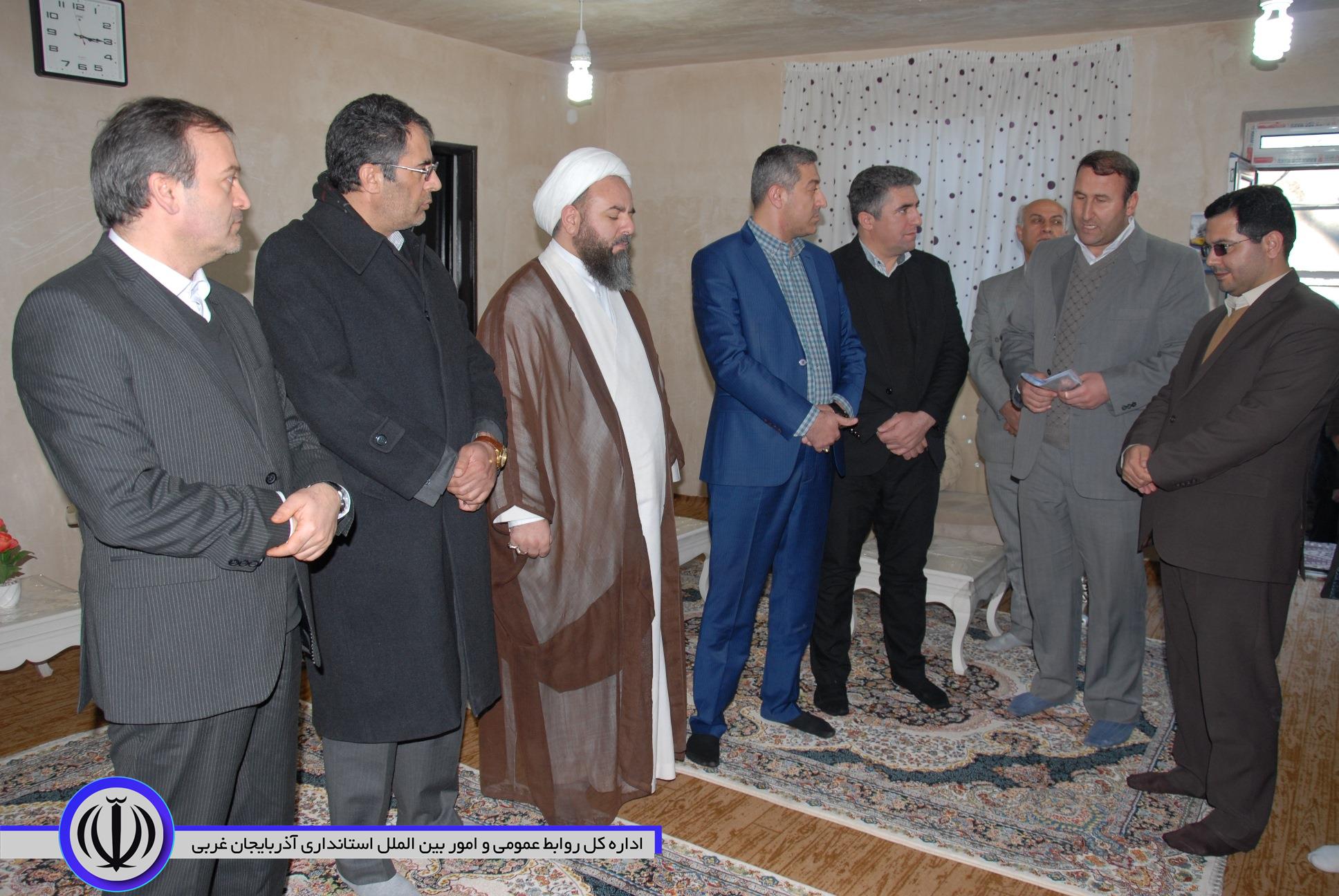 بهره برداری همزان 30 واحد مسکن روستایی پلدشت در سومین روز از دهه فجر