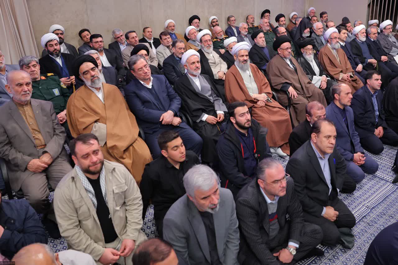 دیدار مردم آذربایجان‌شرقی با رهبر معظم انقلاب + تصاویر