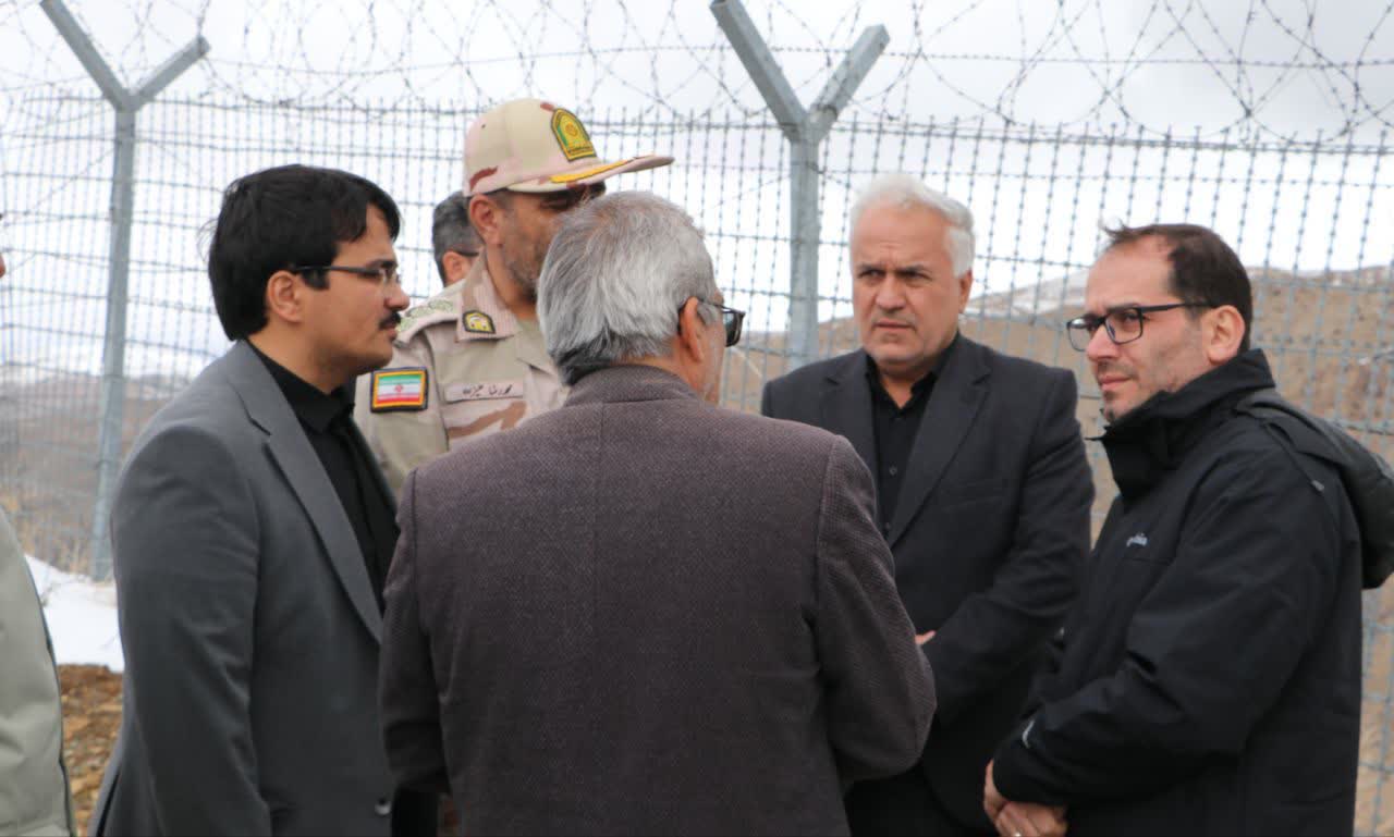 بازدید معاون استاندار آذربایجان‌غربی از مرز رازی خوی + تصاویر