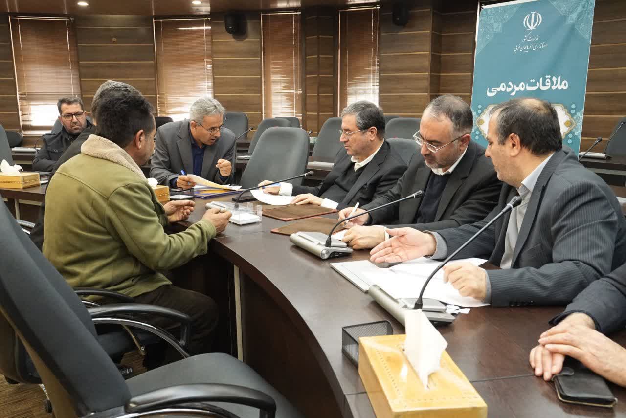 برگزاری ملاقات مردمی استاندار آذربایجان‌غربی + تصاویر