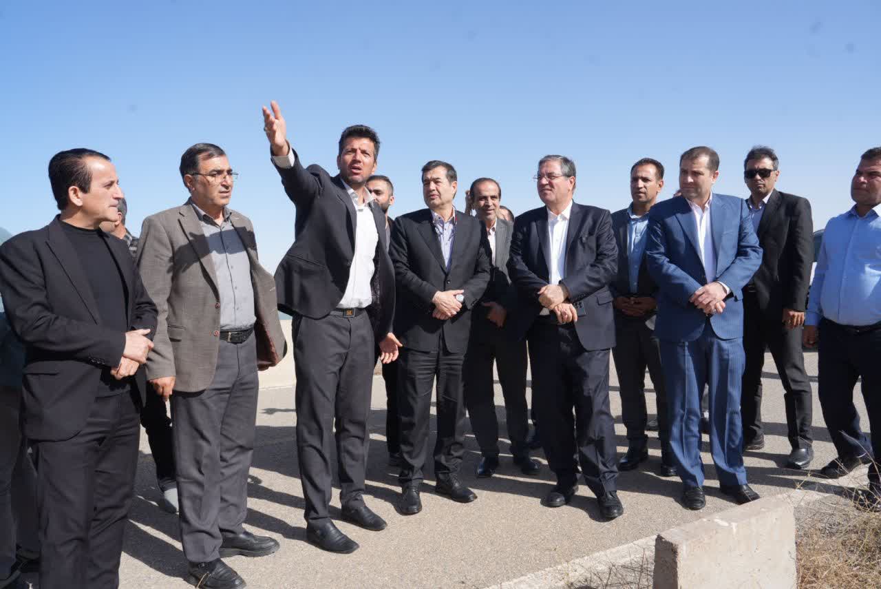 بازدید وزیر ورزش و جوانان از سد حسنلو + تصاویر