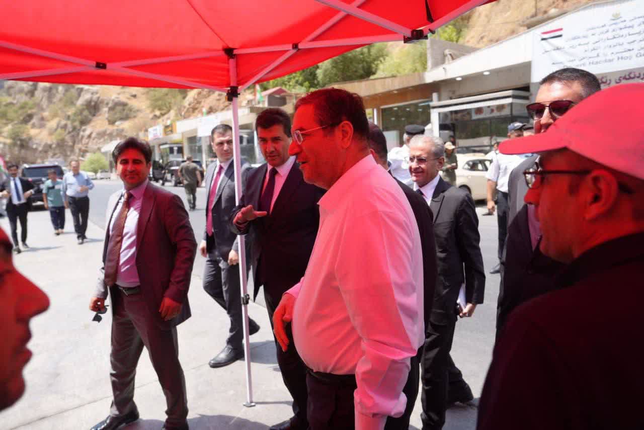 بازدید استاندار آذربایجانغربی از کانیماران عراق + تصاویر