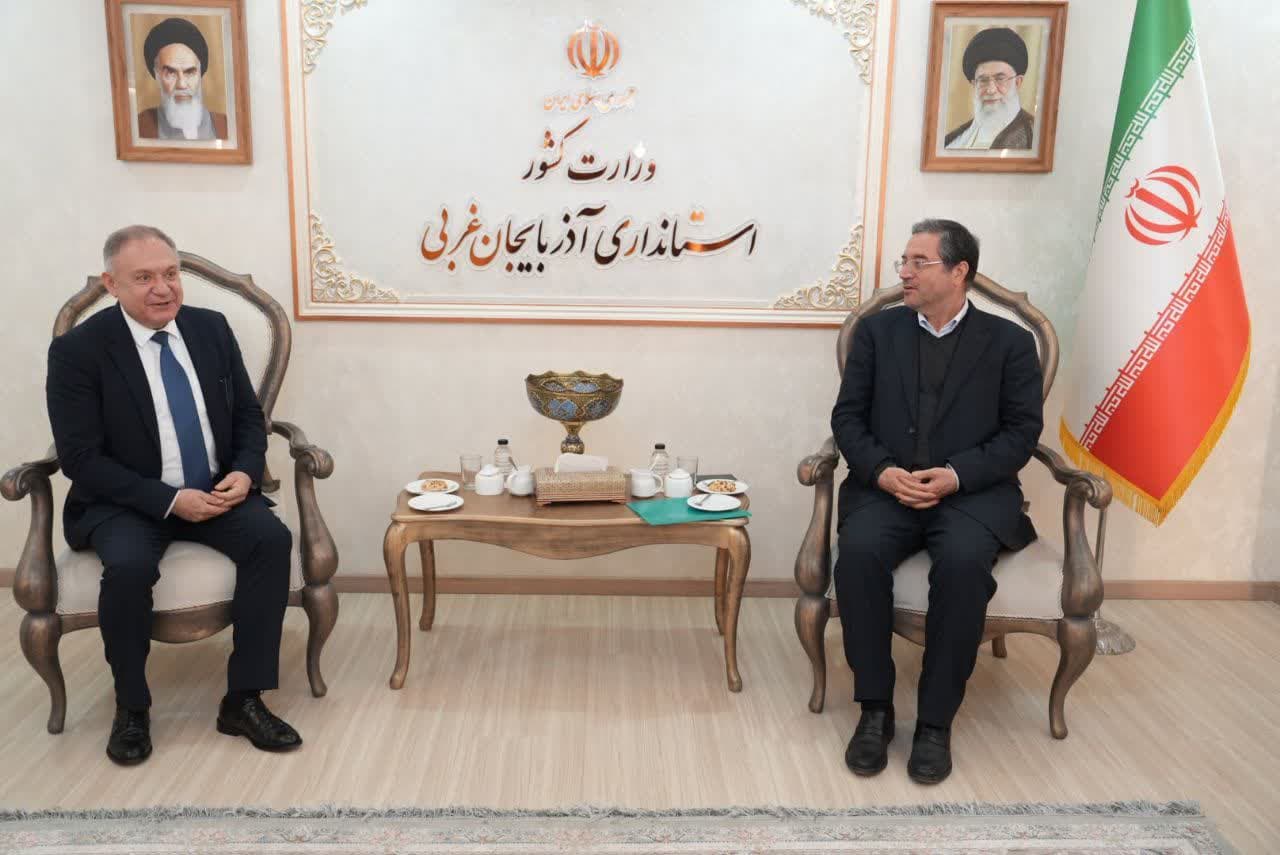 دیدار سرکنسول ترکیه در ارومیه با استاندار آذربایجانغربی + تصاویر