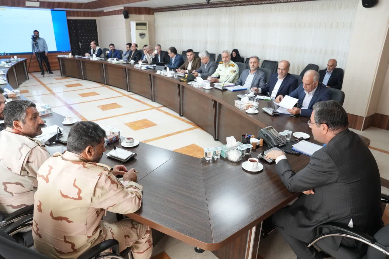 برگزاری جلسه شورای ساماندهی مبادلات مرزی آذربایجانغربی + تصاویر