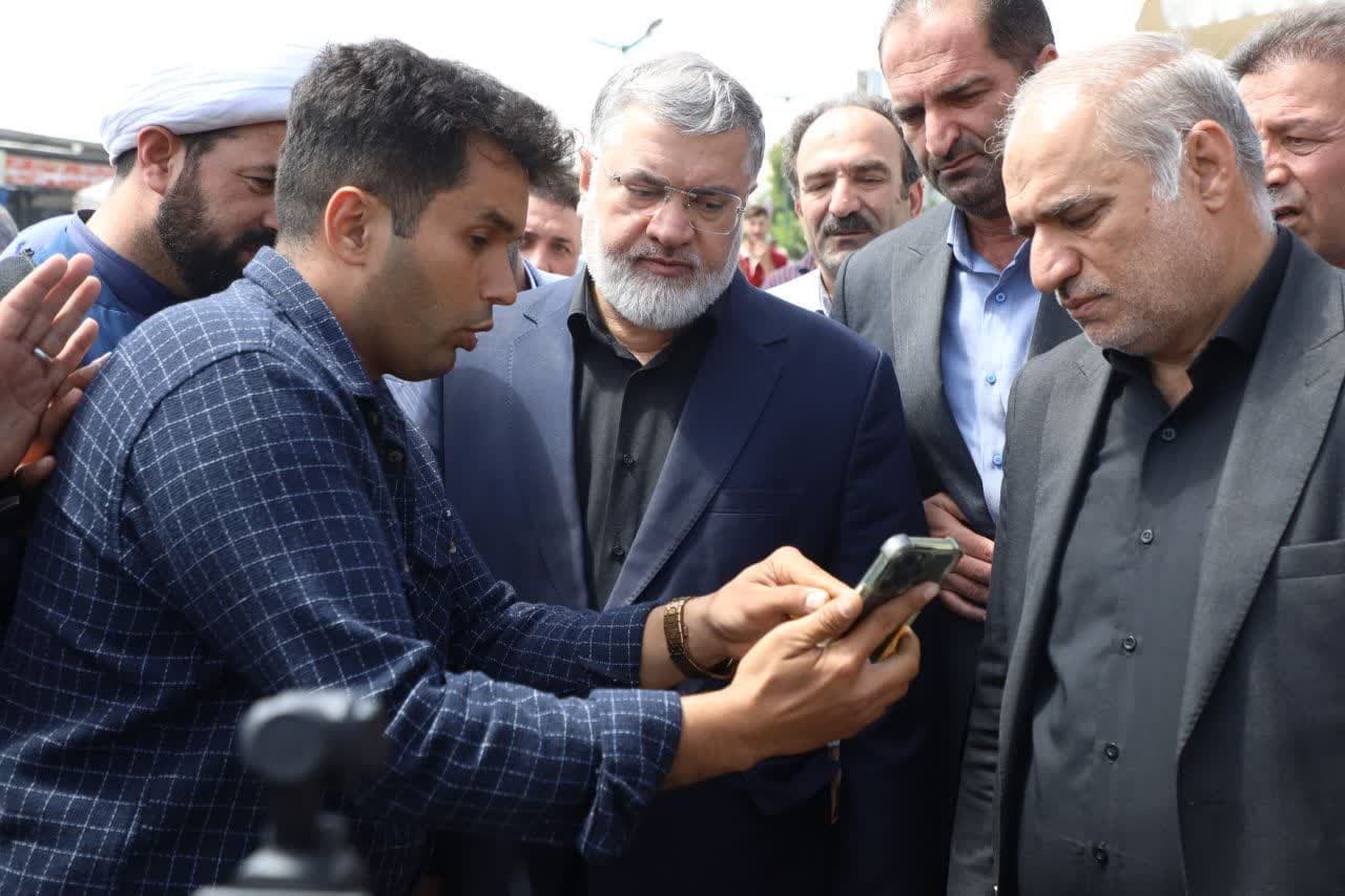 بازدید میدانی استاندار آذربایجان غربی از میان میوه و تره بار ارومیه + تصاویر