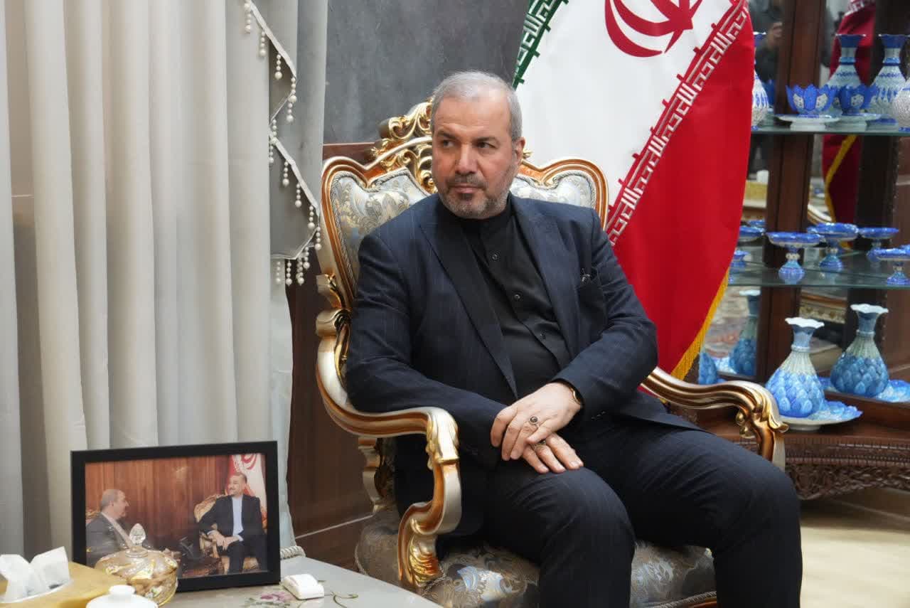 دیدار استاندار آذربایجانغربی با سفیر جمهوری اسلامی ایران در بغداد + تصاویر