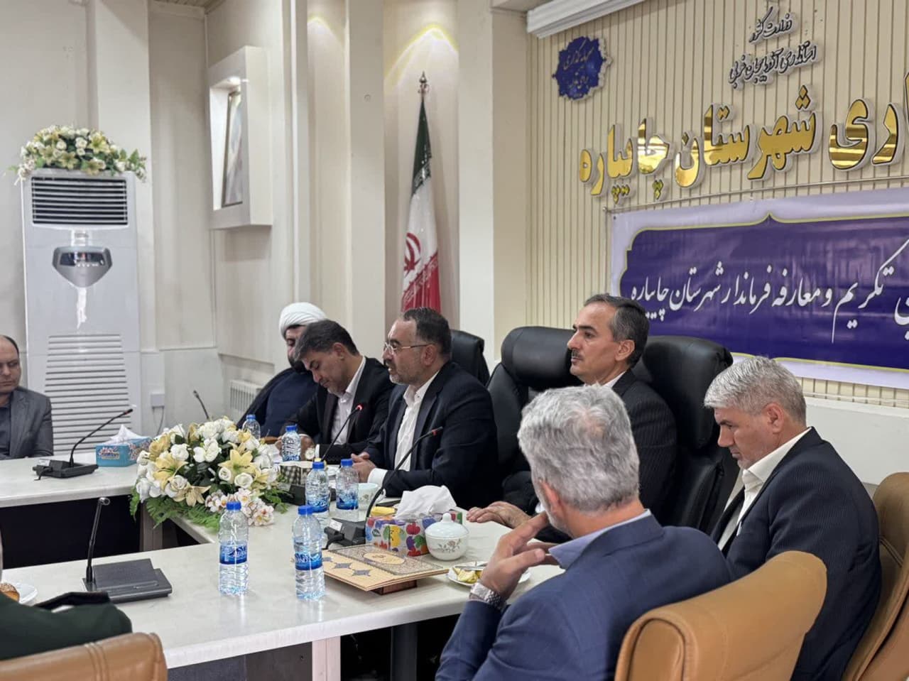 برگزاری آیین تودیع و معارفه فرماندار شهرستان چایپاره + تصاویر