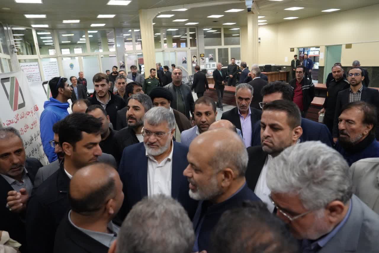 آلبوم تصویری / بازدید وزیر کشور از پایانه مرزی بازرگان