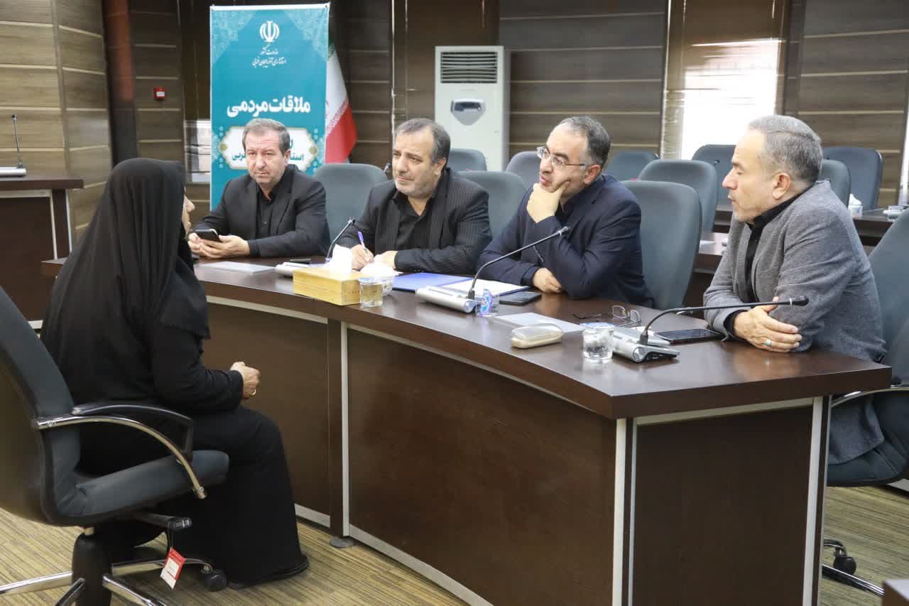 برگزاری ملاقات مردمی مدیران استانداری آذربایجانغربی + تصاویر