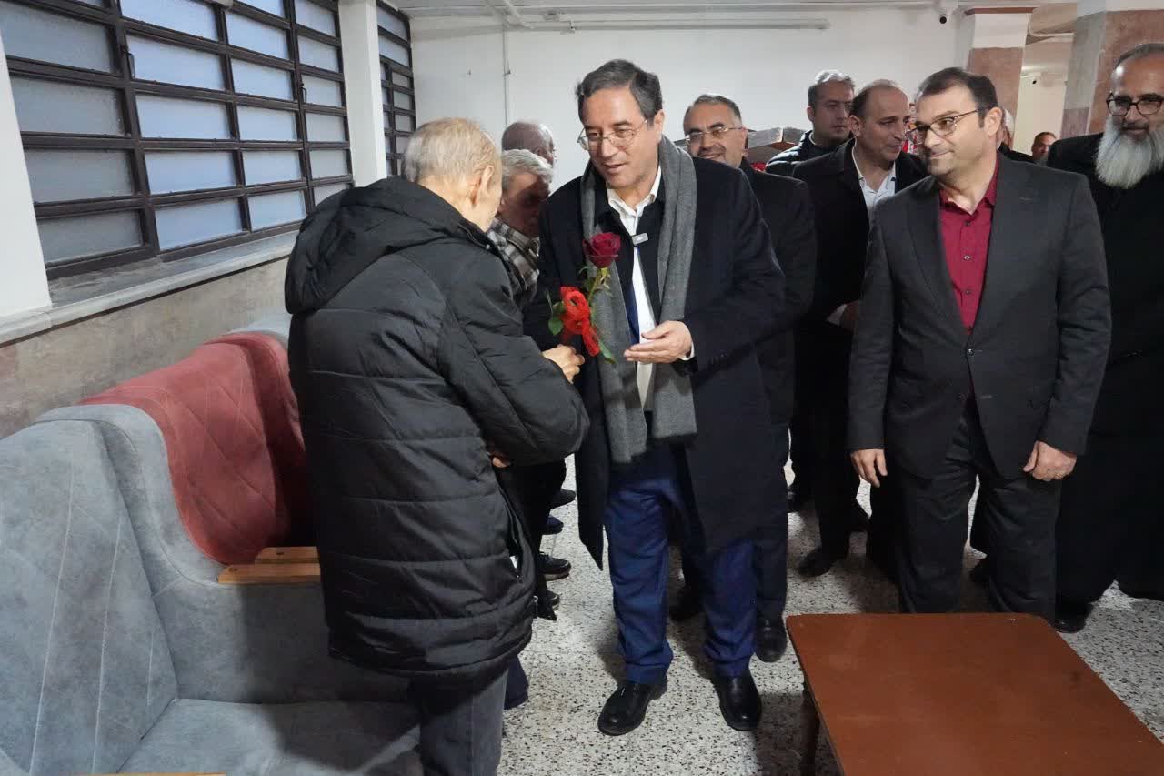 بازدید استاندار آذربایجان‌غربی از خانه سالمندان حضرت یوسف ارومیه + تصاویر
