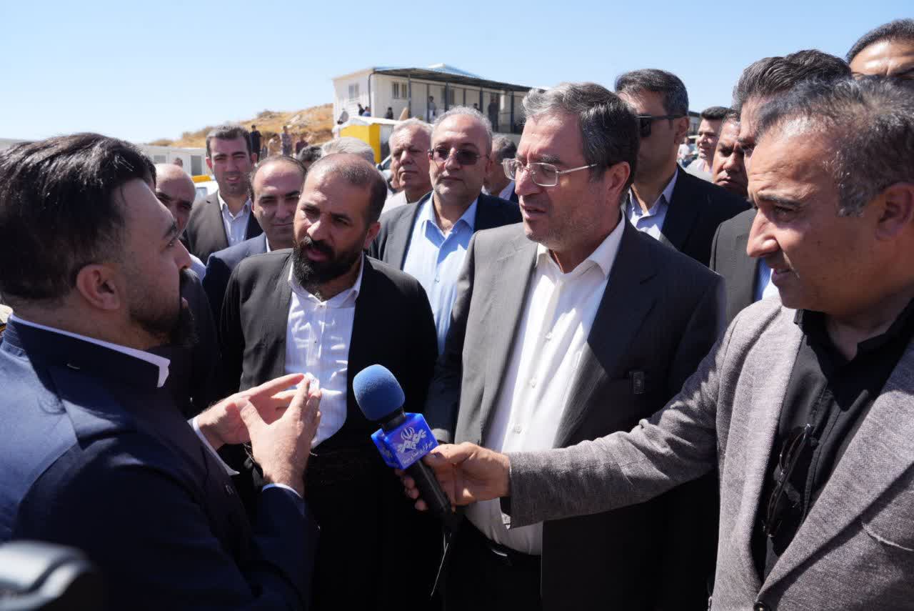 بازدید استاندار آذربایجانغربی از مرز کیله سردشت + تصاویر