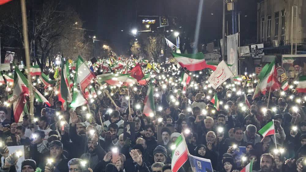 برگزاری آیین شهادت حضرت امام خامنه‌ای در ارومیه + تصاویر