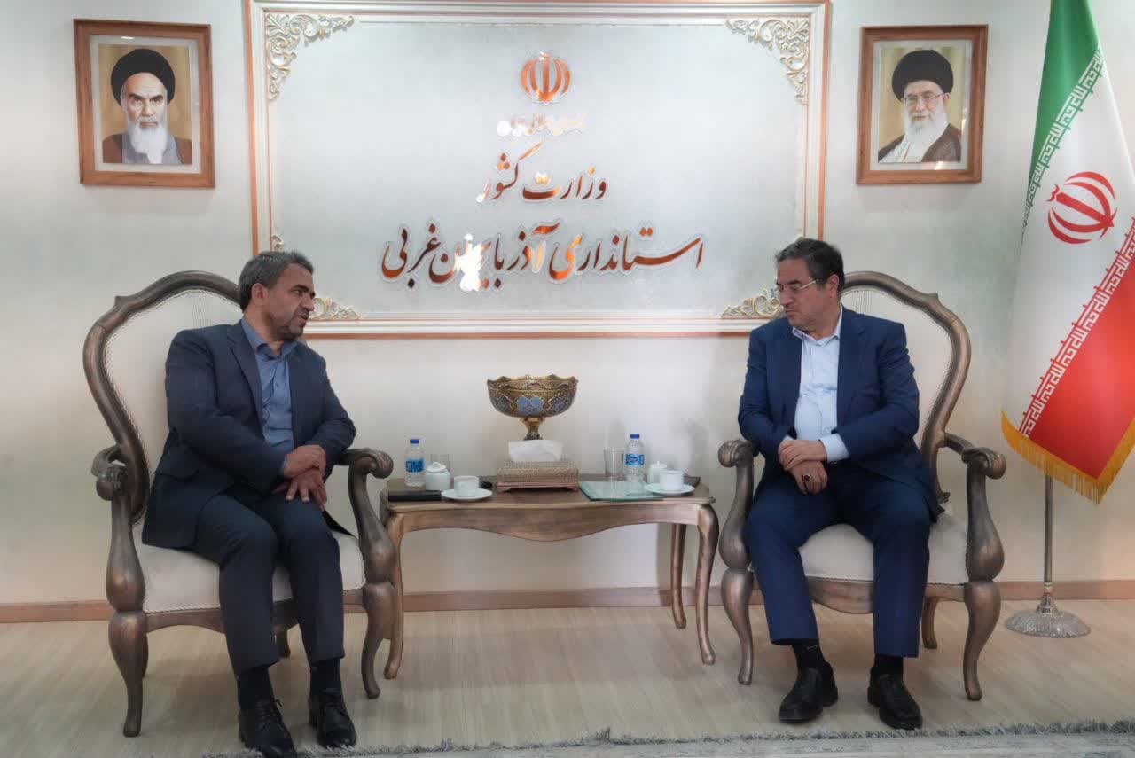 دیدار رئیس سازمان مدارس و مراکز غیردولتی کشور با استاندار آذربایجانغربی + تصاویر