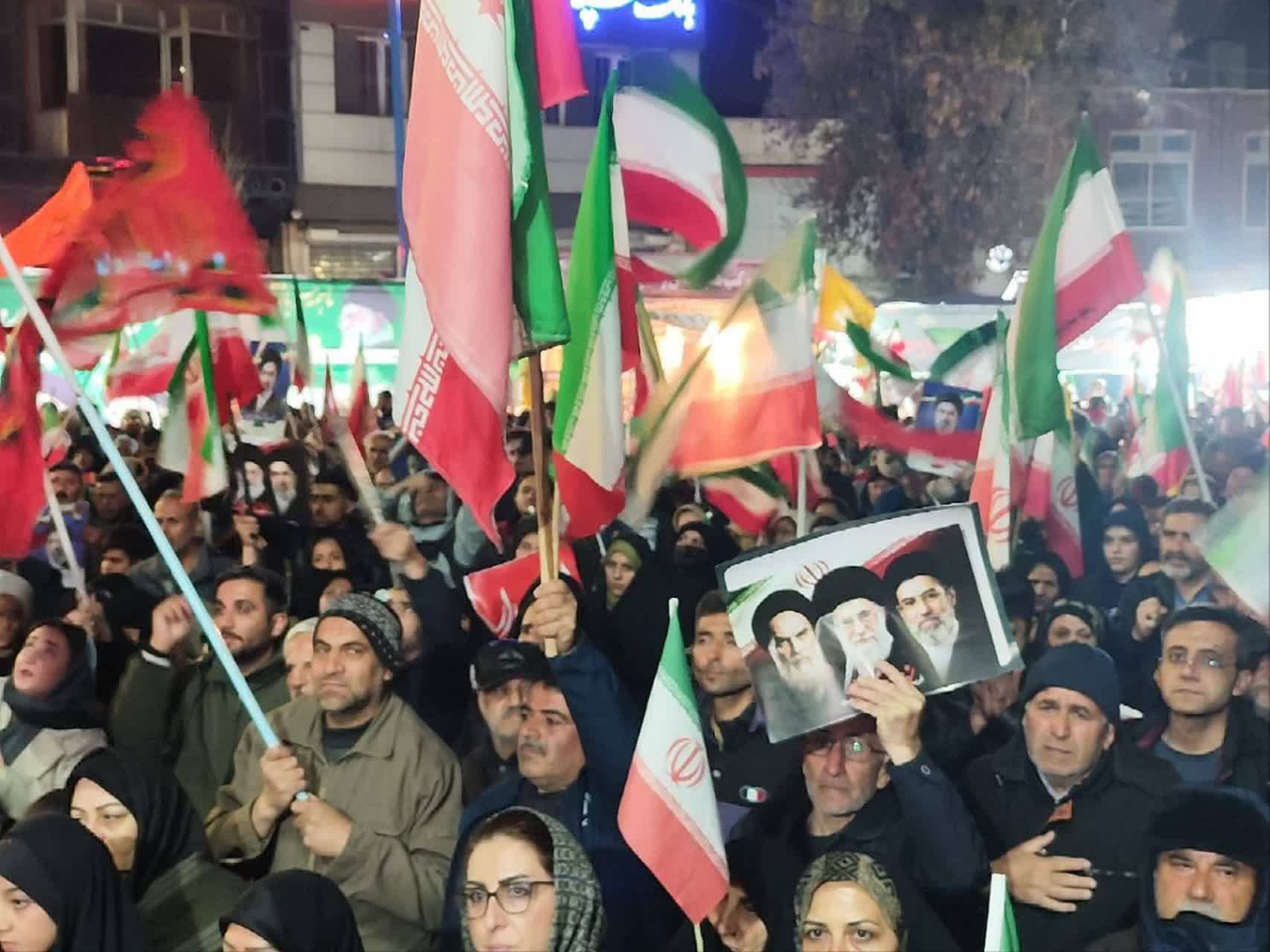 اجتماع مردم غیور ارومیه تبلور انسجام اجتماعی و غیرت ملی + تصاویر