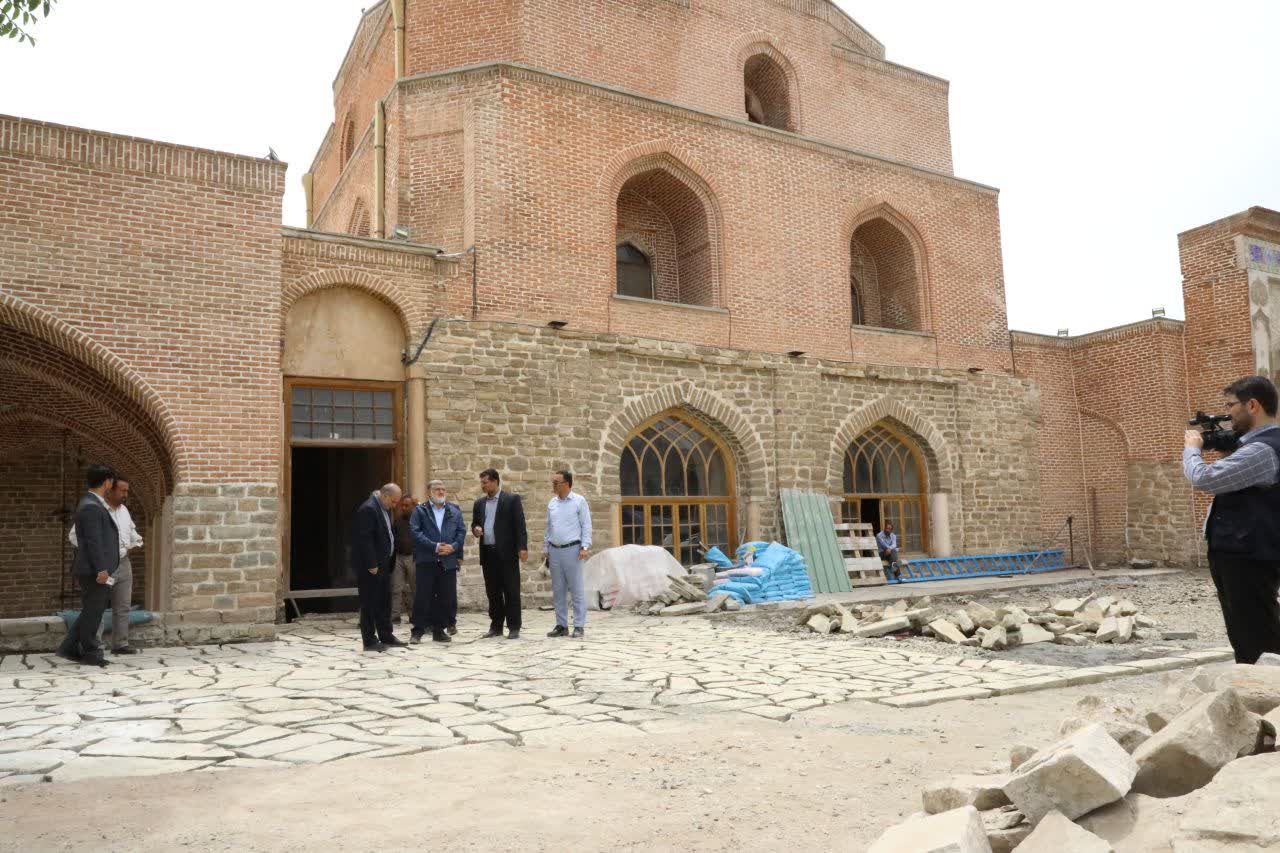 آلبوم تصویری / بازدید استاندار آذربایجانغربی از مسجد جامع ارومیه