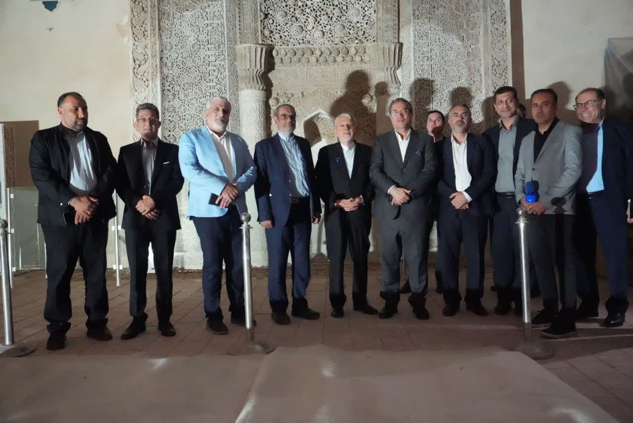 آلبوم تصویری / بازدید وزیر میراثفرهنگی از مسجد جامع ارومیه