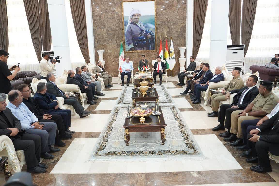 بازدید استاندار آذربایجان‌غربی از مرز حاج‌عمران + تصاویر