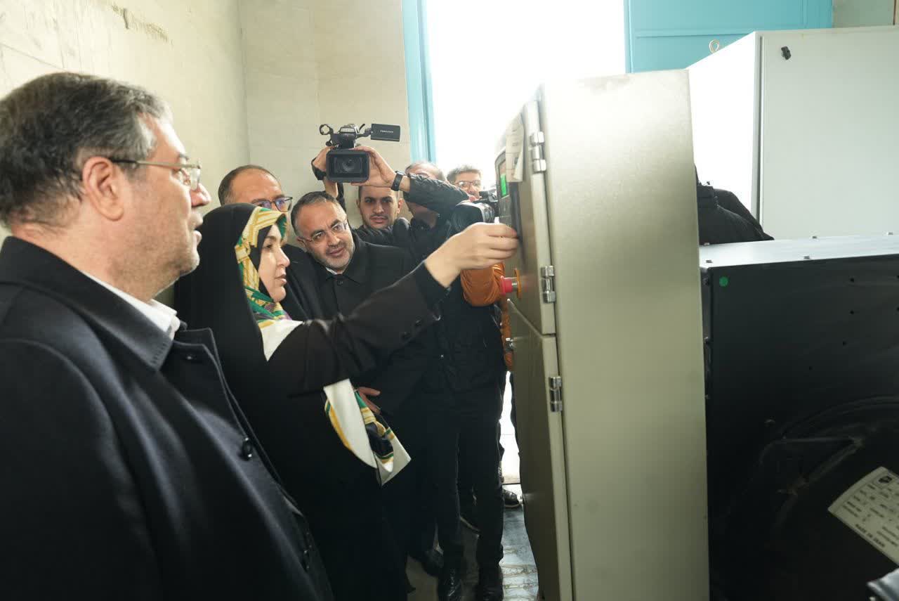 برگزاری آیین بهره‌برداری از خط انتقال، ایستگاه پمپاژ و مخزن توحید 2 ارومیه + تصاویر