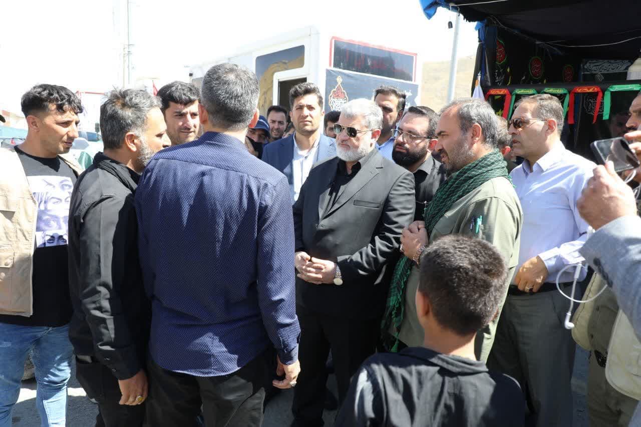 آلبوم تصویری / حضور استاندار آذربایجانغربی در پایانه مرزی تمرچین