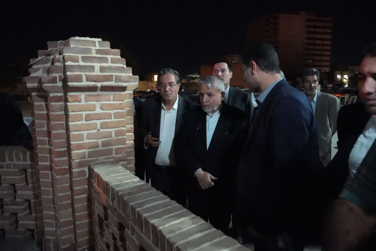 آلبوم تصویری / بازدید وزیر میراثفرهنگی از مسجد جامع ارومیه