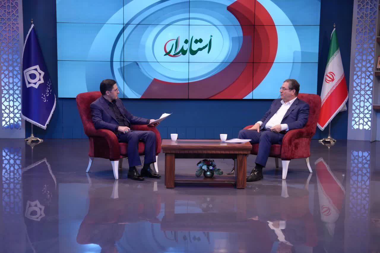 حضور استاندار آذربایجانغربی در برنامه تلویزیونی "استاندار" + تصاویر