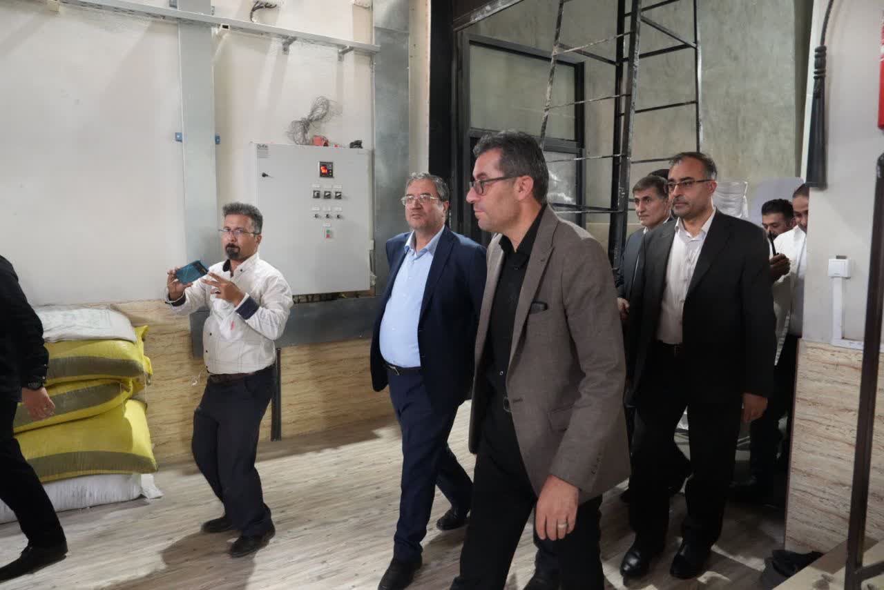 افتتاح واحد تولیدی خشکبار و آجیل سیروان در مهاباد + تصاویر