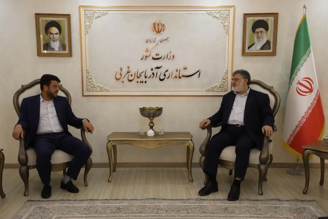 دیدار معاون روابط کار وزارت تعاون، کار و رفاه اجتماعی با استاندار آذربایجانغربی + تصاویر