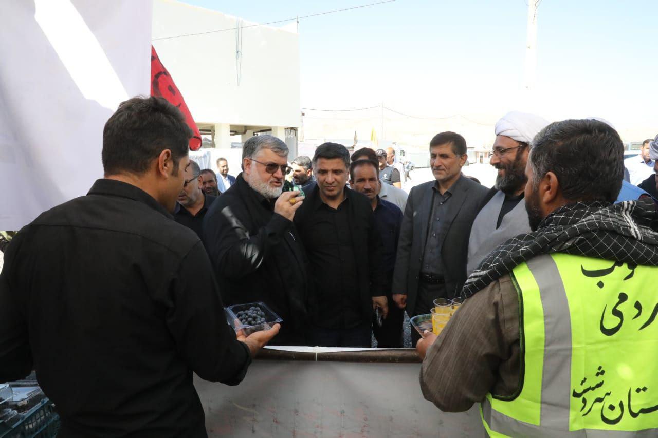 آلبوم تصویری / بازدید استاندار آذربایجانغربی از روند خدمت رسانی به زائران اربعین توسط موکب های مردمی