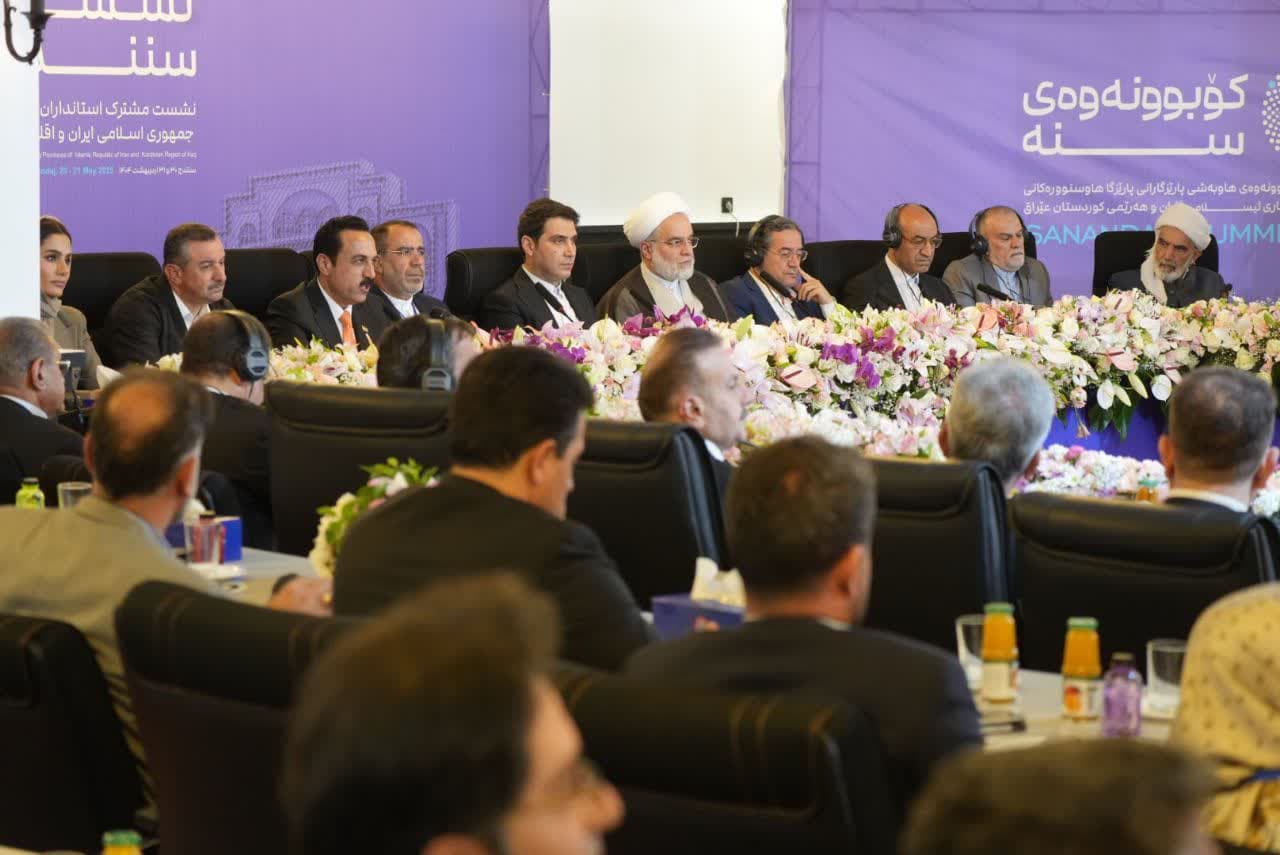 حضور استاندار آذربایجان غربی در نشست مشترک استانداران هم مرز ایران و اقلیم کردستان عراق + تصاویر