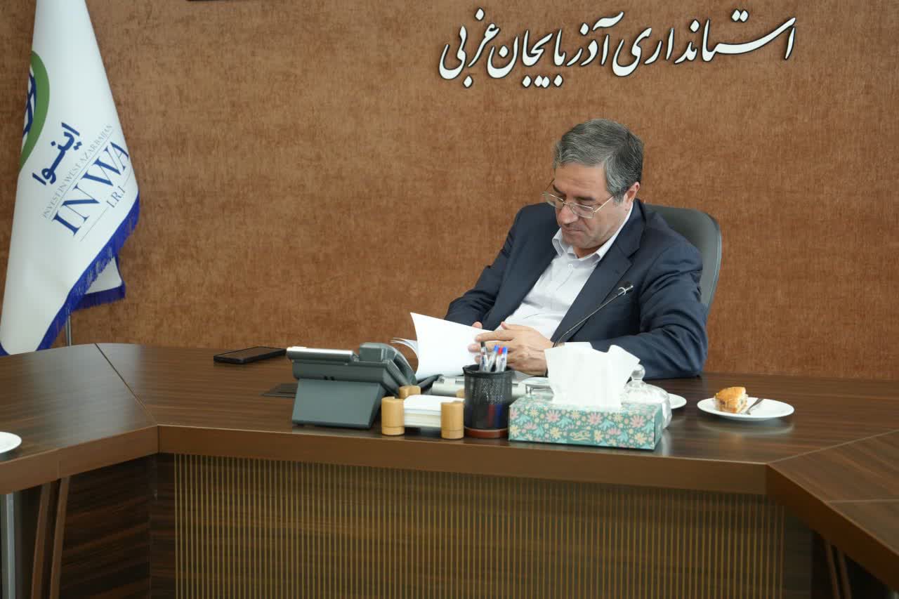 دیدار رئیس سازمان بازرسی استان با استاندار آذربایجانغربی + تصاویر