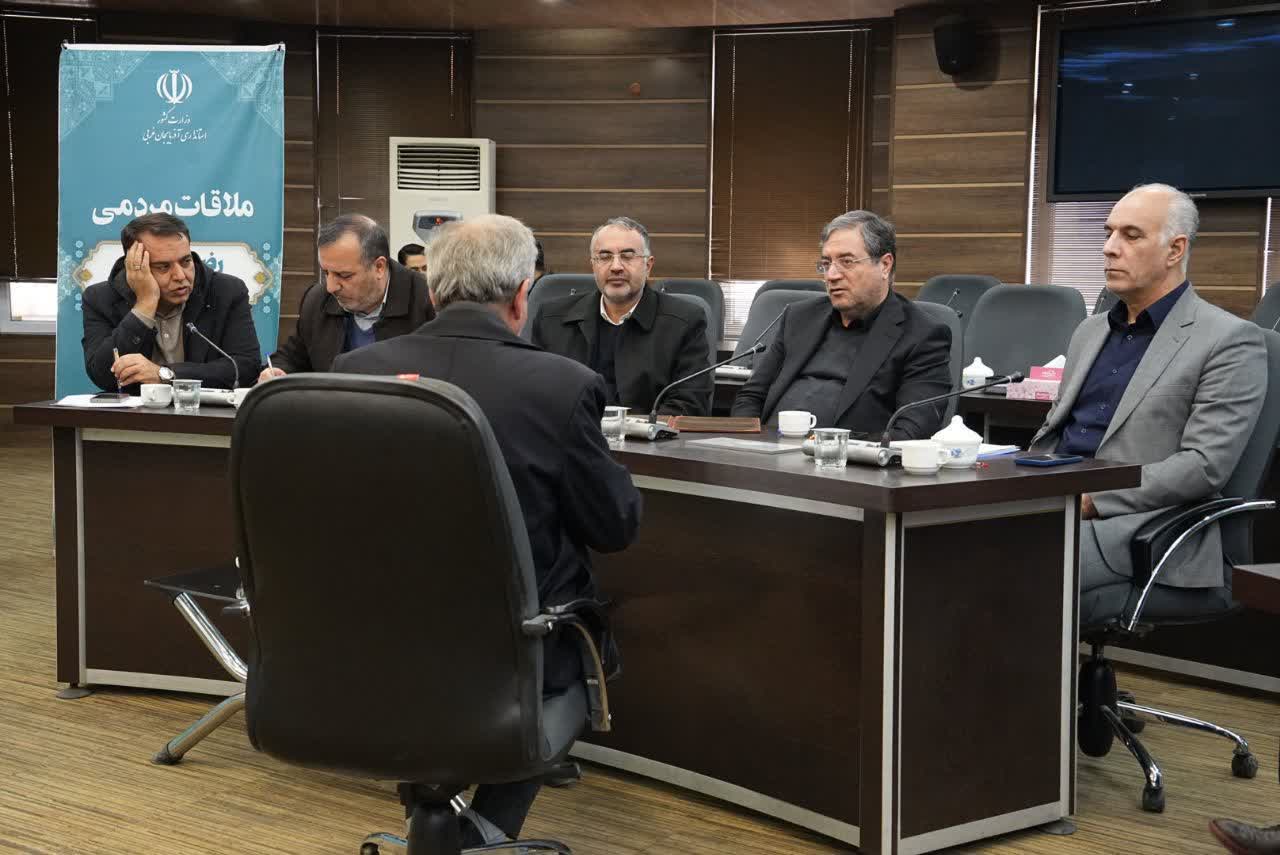 برگزاری ملاقات مردمی استاندار آذربایجان‌غربی + تصاویر