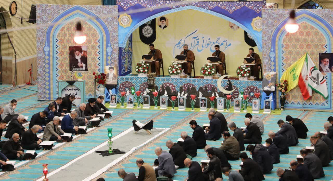 حضور نماینده ولی فقیه و استاندار آذربایجان غربی در بیستمین روز از جزءخوانی قرآن کریم + تصاویر