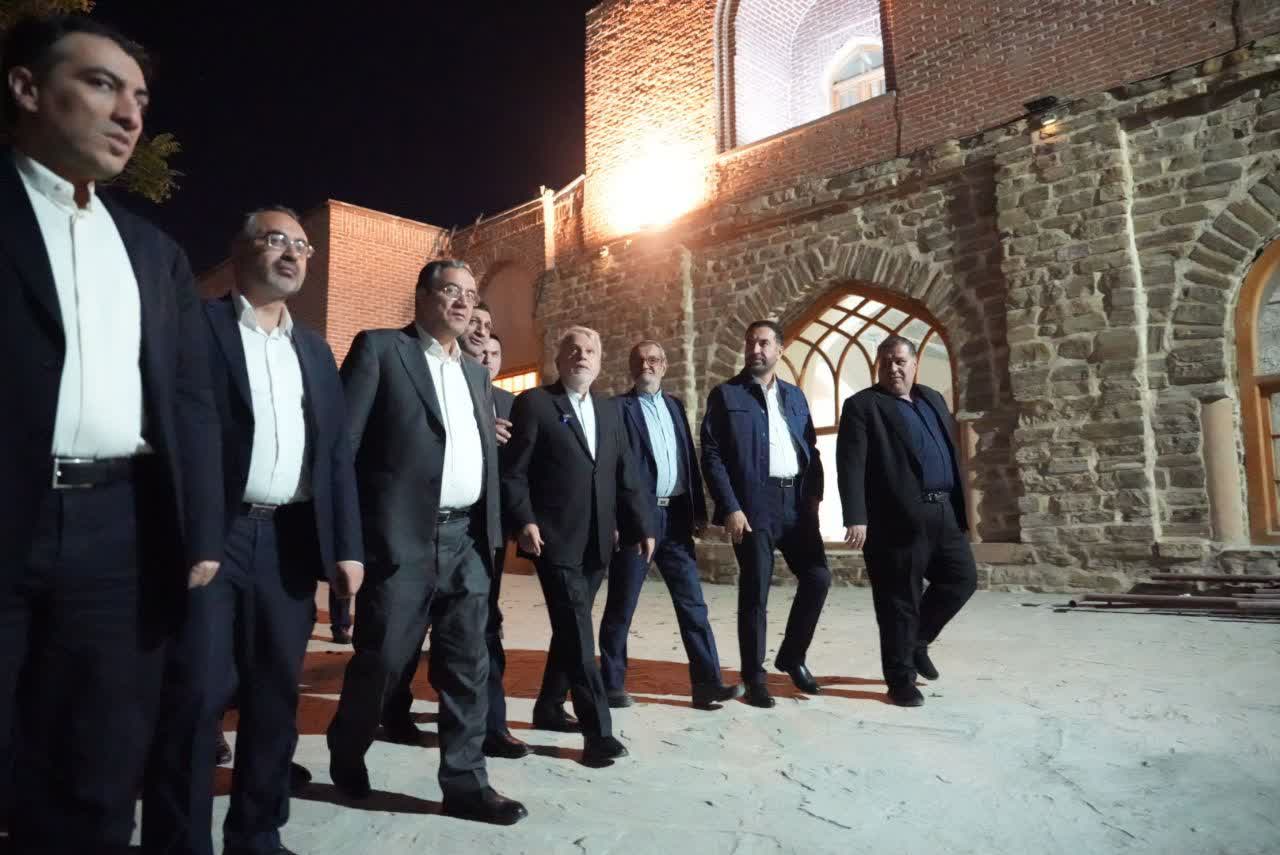 آلبوم تصویری / بازدید وزیر میراثفرهنگی از مسجد جامع ارومیه