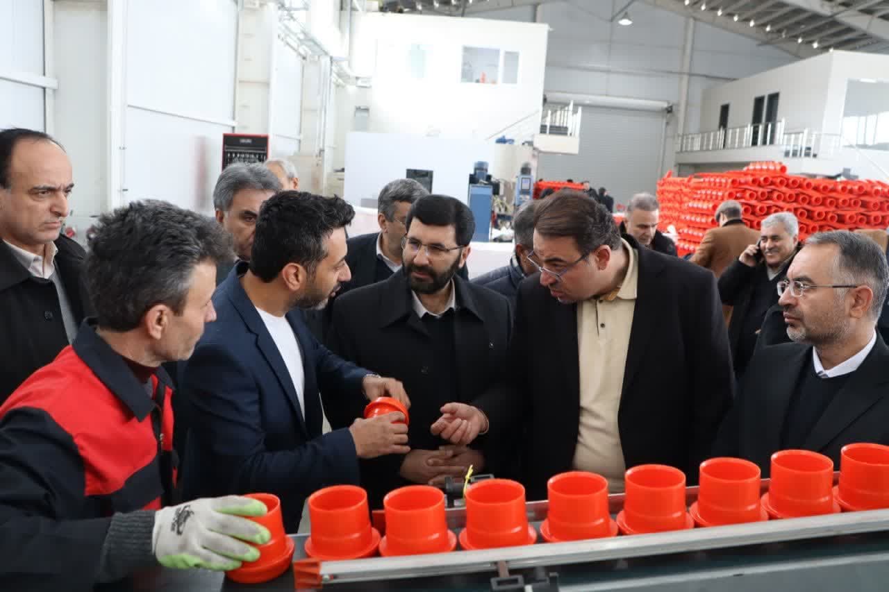 افتتاح واحد تولیدی درنا پلاستیک آذربایجان در ارومیه