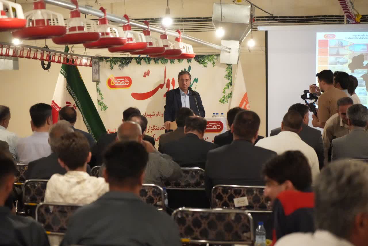 افتتاح واحد تولیدی مرغ گوشتی اروم گوهردانه در مهاباد + تصاویر