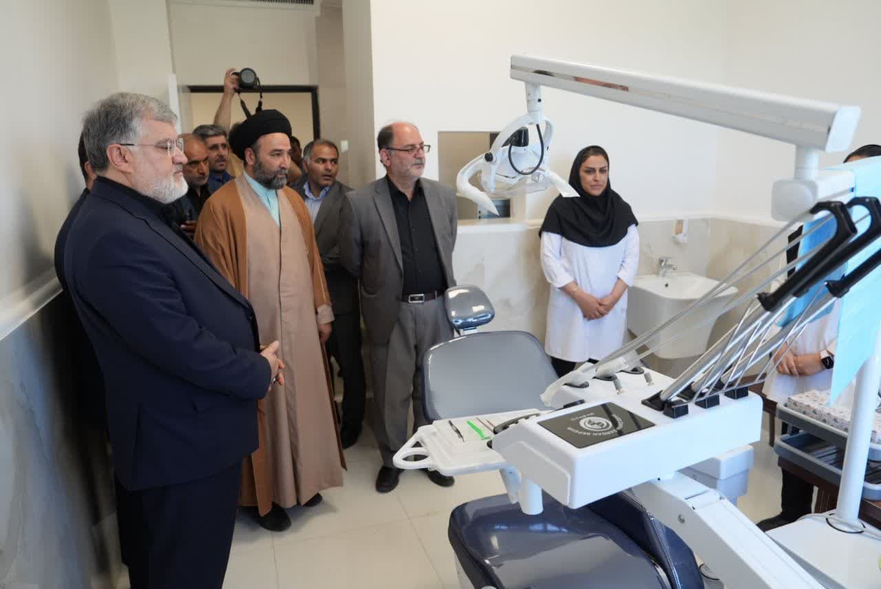 افتتاح مرکز خدمات جامع سلامت روستای قره حسنلو با حضور استاندار آذربایجانغربی + تصاویر