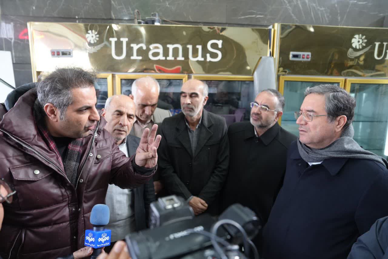 بازدید میدانی استاندار آذربایجان‌غربی از بازار ارومیه + تصاویر