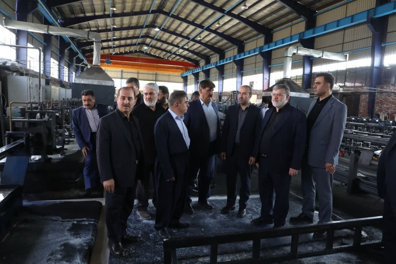 آلبوم تصویری / بازدید استاندار آذربایجان غربی از چند واحد تولیدی و صنعتی در بوکان